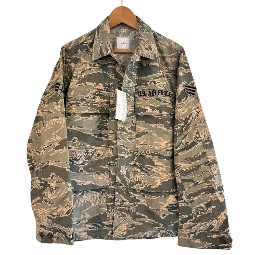 NWT Air Force Utility Coat Men’s 38R Rabu Jacket Green Camo 8415-01-598-5804